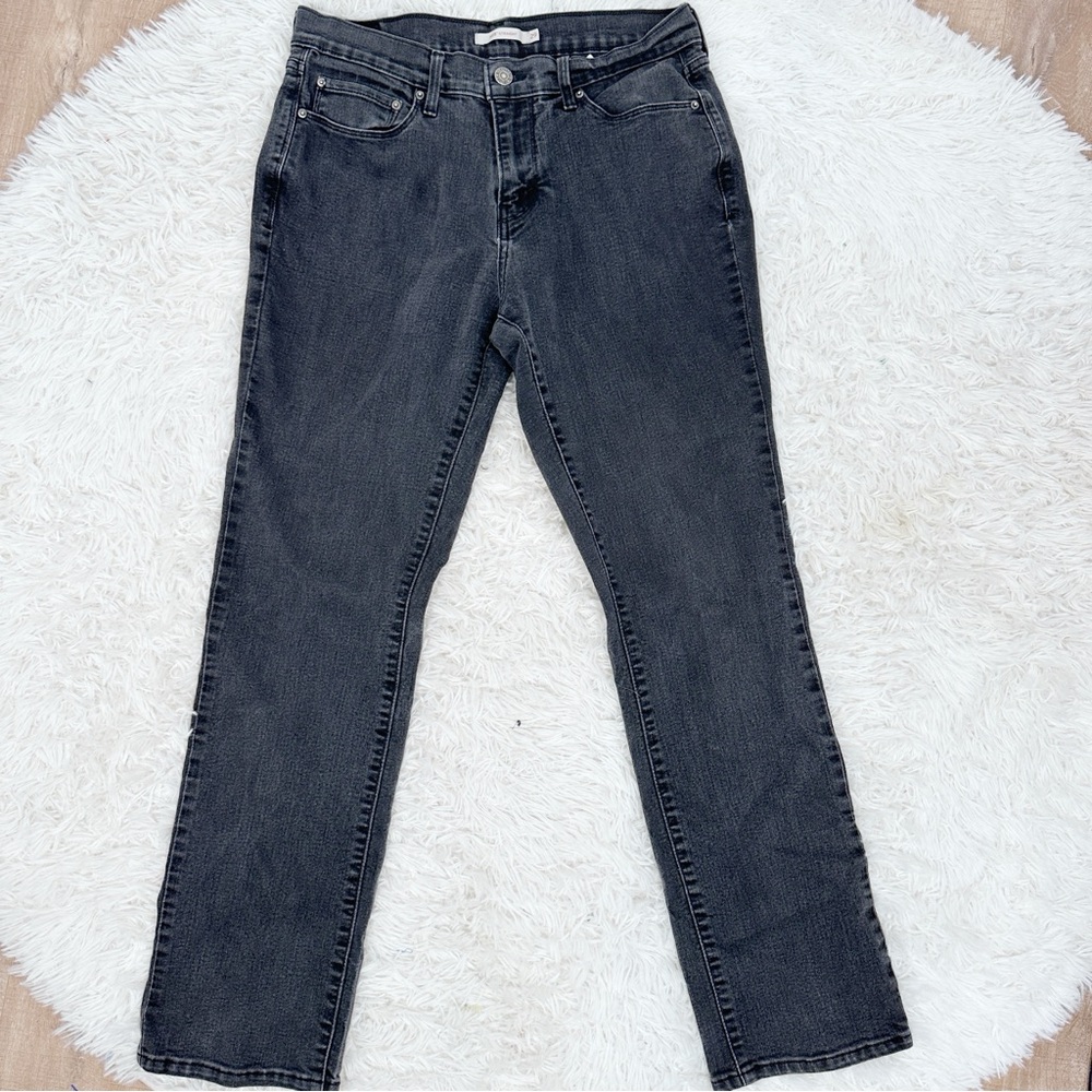Levi’s 505 Black Straight Leg Women's Jeans Size 29 Stretch